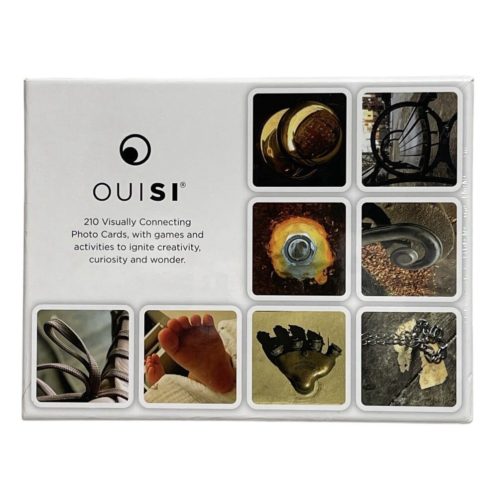 OuiSi Original Games of Visual Connection 210 Cards Creativity - New, Sealed
